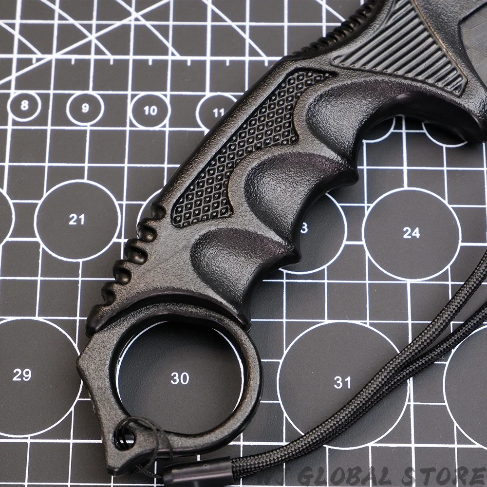 23 cm GO Spiel Peripherie Karamabit Klaue Messer Waffen Modell Cosplay Prop PP Kunststoff Material Training Messer Ornament Junge Spielzeug geschenk