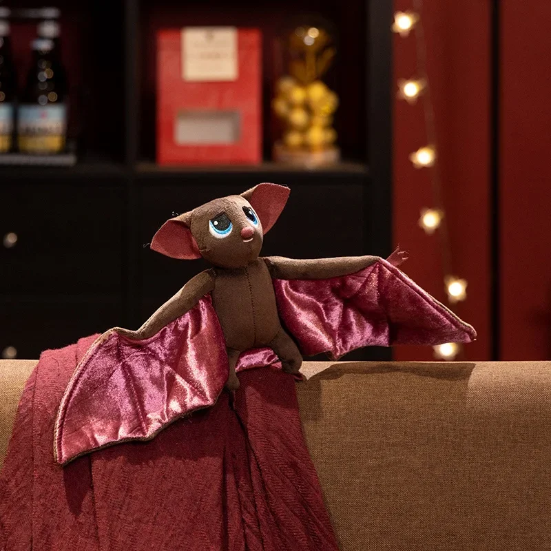 ソフト漫画メイビスバット人形漫画ぬいぐるみバットぬいぐるみホテルトランシルバニアバットぬいぐるみ誕生日プレゼント子供部屋の装飾