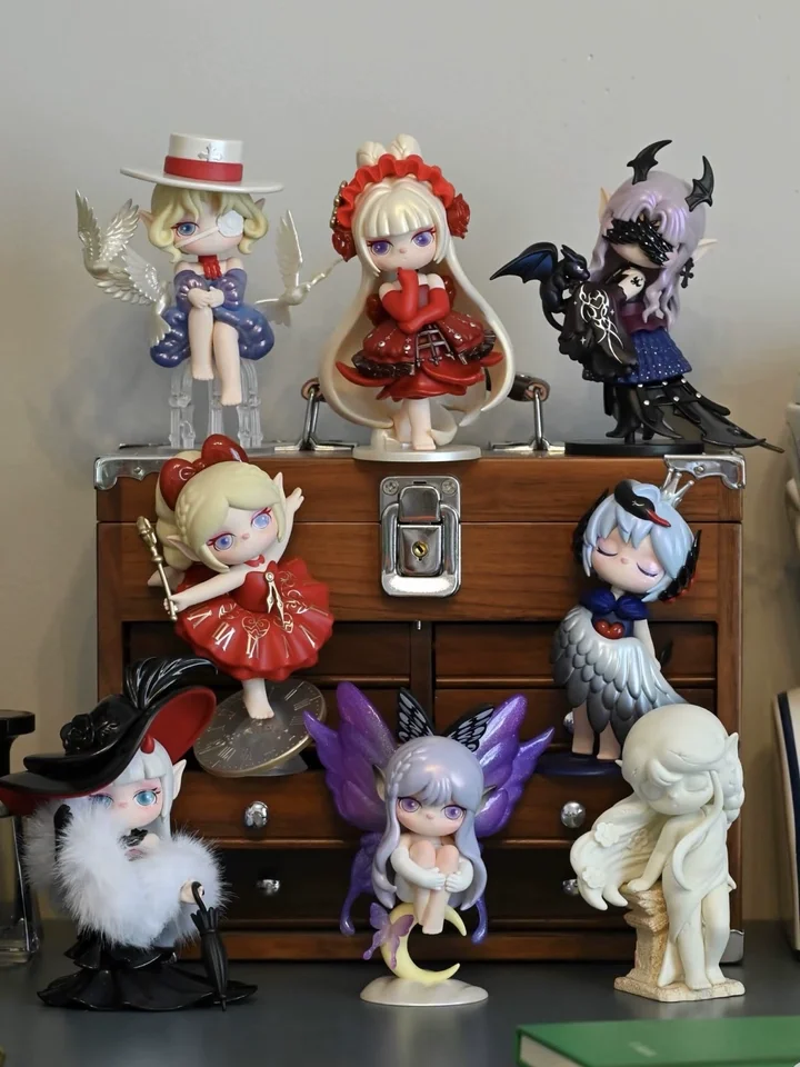 

Аутентичный замок лабиринт серии слепая коробка модная кукла ручной работы настольное украшение женский подарок на день рождения модный орнамент украшение