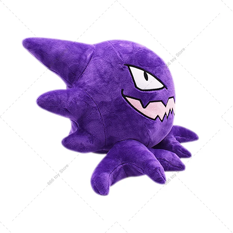 28x21x22CM Anime Pokemon Plush Haunter Peluche Stuffed Doll Toys Gifts for Kids Birthday Christmas