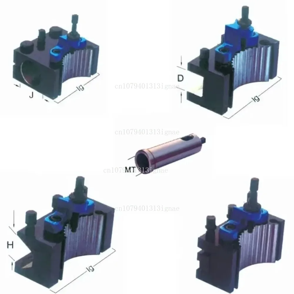 40 position quick change tool post and holders for lathe