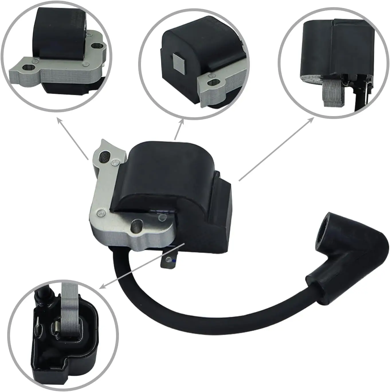 Ignition Coil for Stihl FS38 FS55 FS45 FS46 FC55 HL45 HS45 KM55 MM55 weed eater trimmer Engine Replace 4140 400 1308 4140 400 13