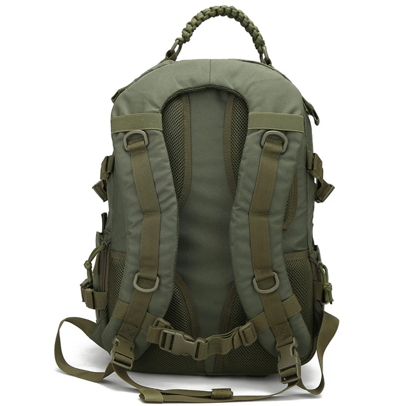 Nesitu New Green Grey Black Brown 35L Camping Women Men Backpack Military Tactical Rucksack Outdoor Duffel Climbing Bag M043