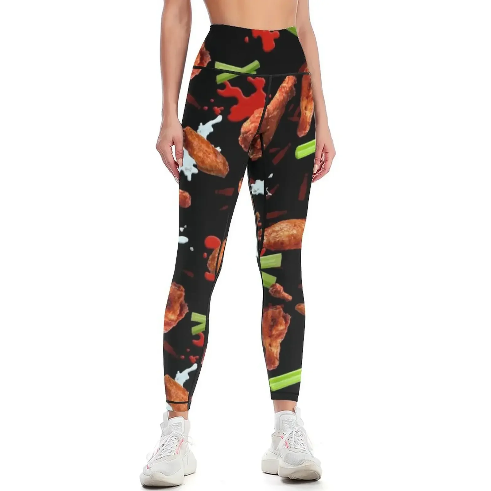 

Hot Wings Leggings Training pants trousers sporty woman push up push up fitness Womens Leggings