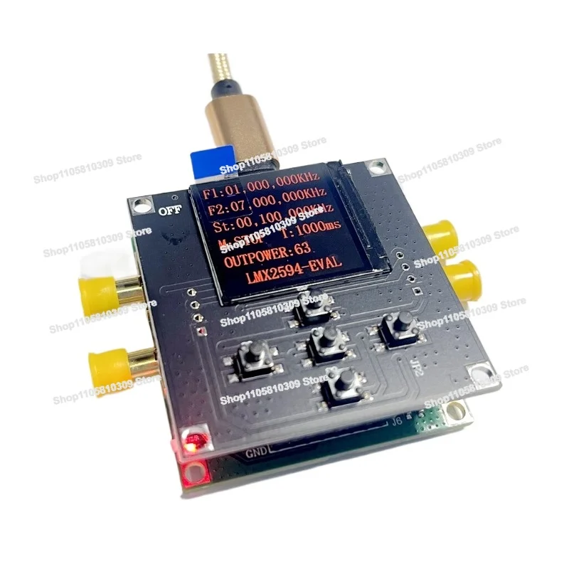 Phase Locked Loop Development Board 10M-19GHZ Support Sweep, Power Supply, High Frequency SMA
