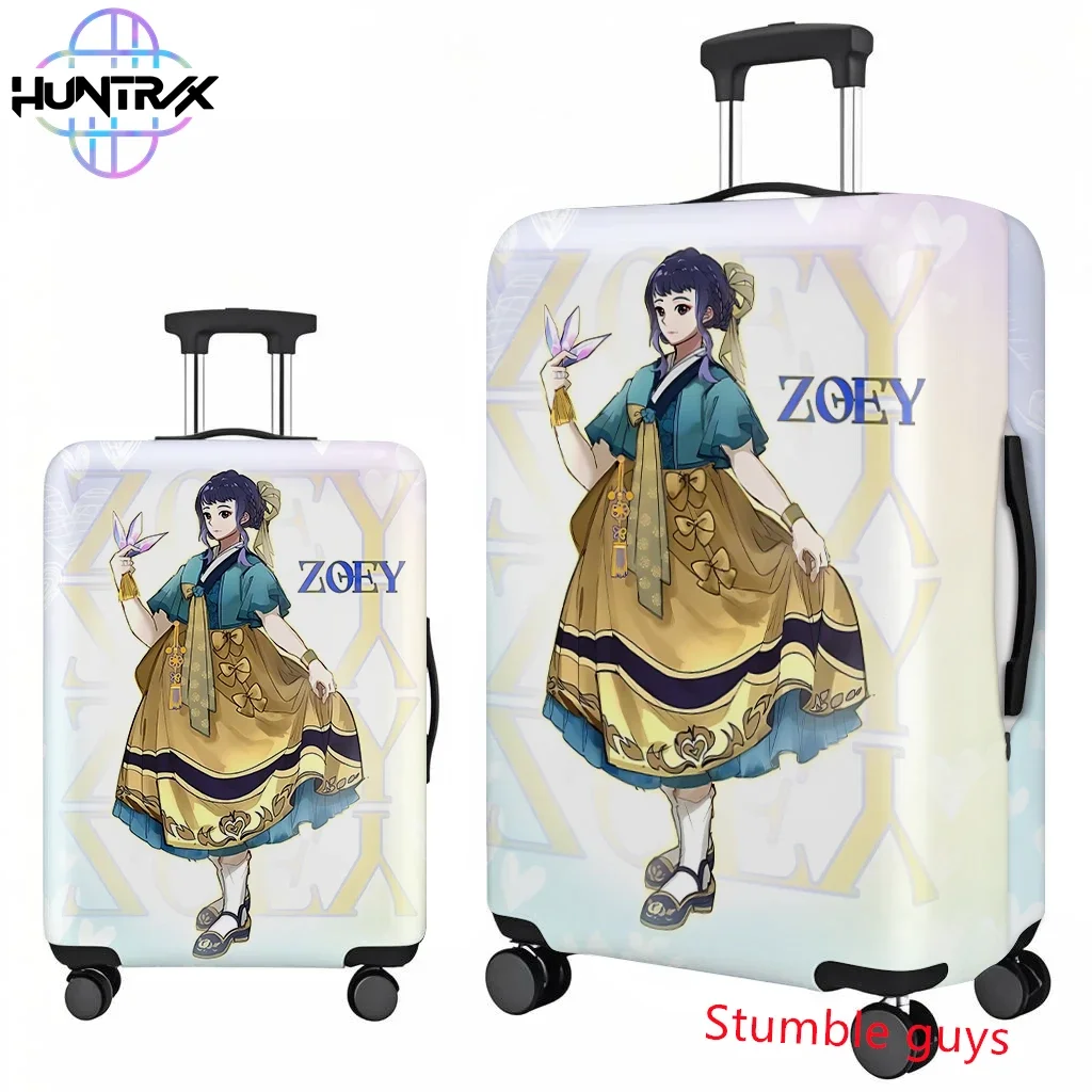 

Чехол для чемодана Kpop Demon Hunters подходит для багажа 18-32 дюймов, защита для путешествий в стиле аниме