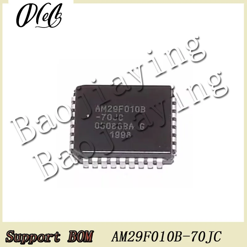 10PCS/Lot AM29F010B AM29F010B-70JC PLCC32 memory IC chip