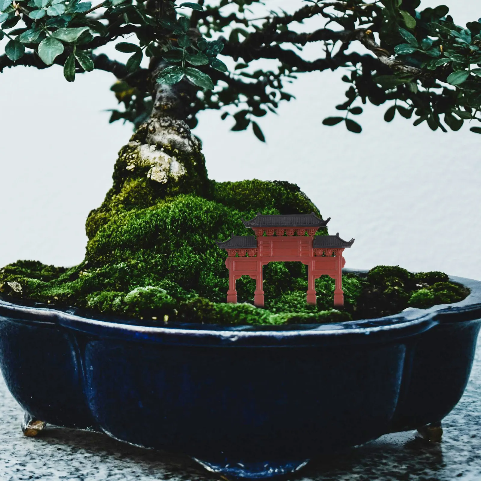 Mini statue de pagode, décorat - Mini Bonsai Zen Garden avis et prix