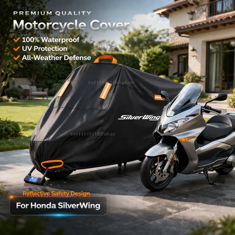 

Чехол для мотоцикла Honda FCS600, водонепроницаемый, из прочного полиэстера, с защитой от УФ-излучения, дождя, пыли и солнца, для улицы