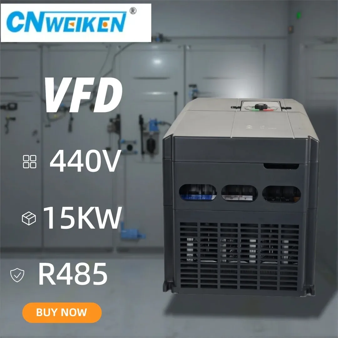Universal 11KW 15HP VFD 440V Input Output Frequency Converter Inverter CNC Spindle Air Blower Driver