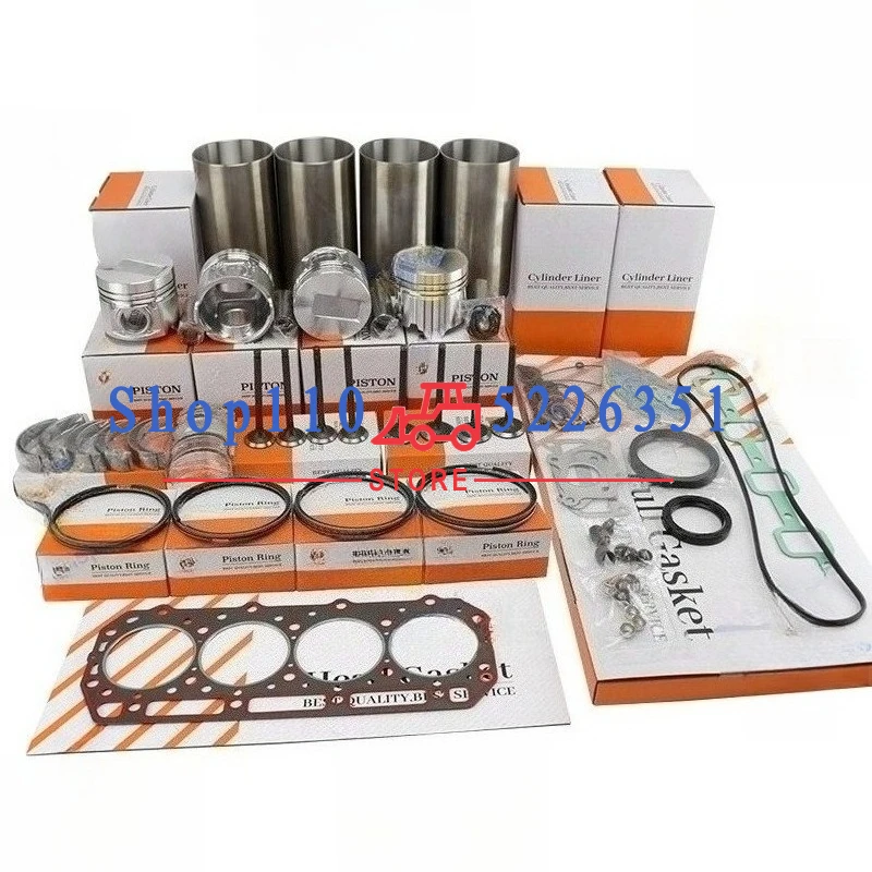 

For Engine Rebuild A2300 A2300T Piston Piston Ring Cylinder Liner Full Gasket Set Overhaul Rebuild Kit