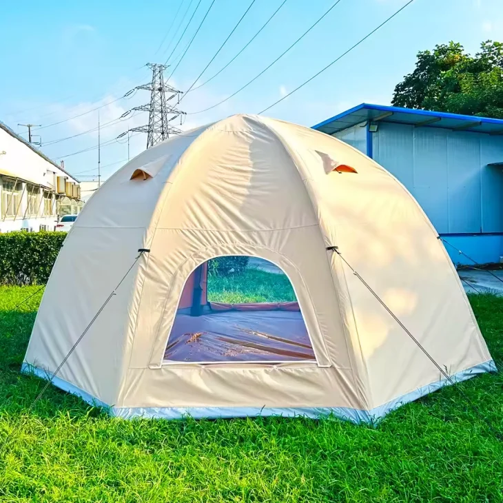 

ST Newest Round Outdoor Camping Waterproof Inflatable Air Tent