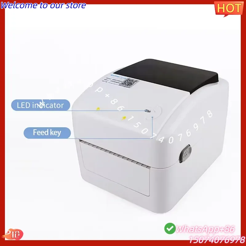 2026 4 Inch USB 4x6 Thermal Printer WIFI Connected Barcode Shipping Label Printer