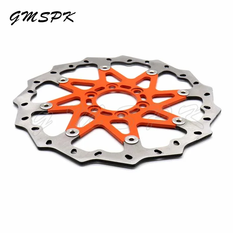 Motorcycle Replacement Floating Front Brake Disc Rotor Aluminum Brake Disk Fit for KTM 125 200 390 ABS DUKE 2013-2016