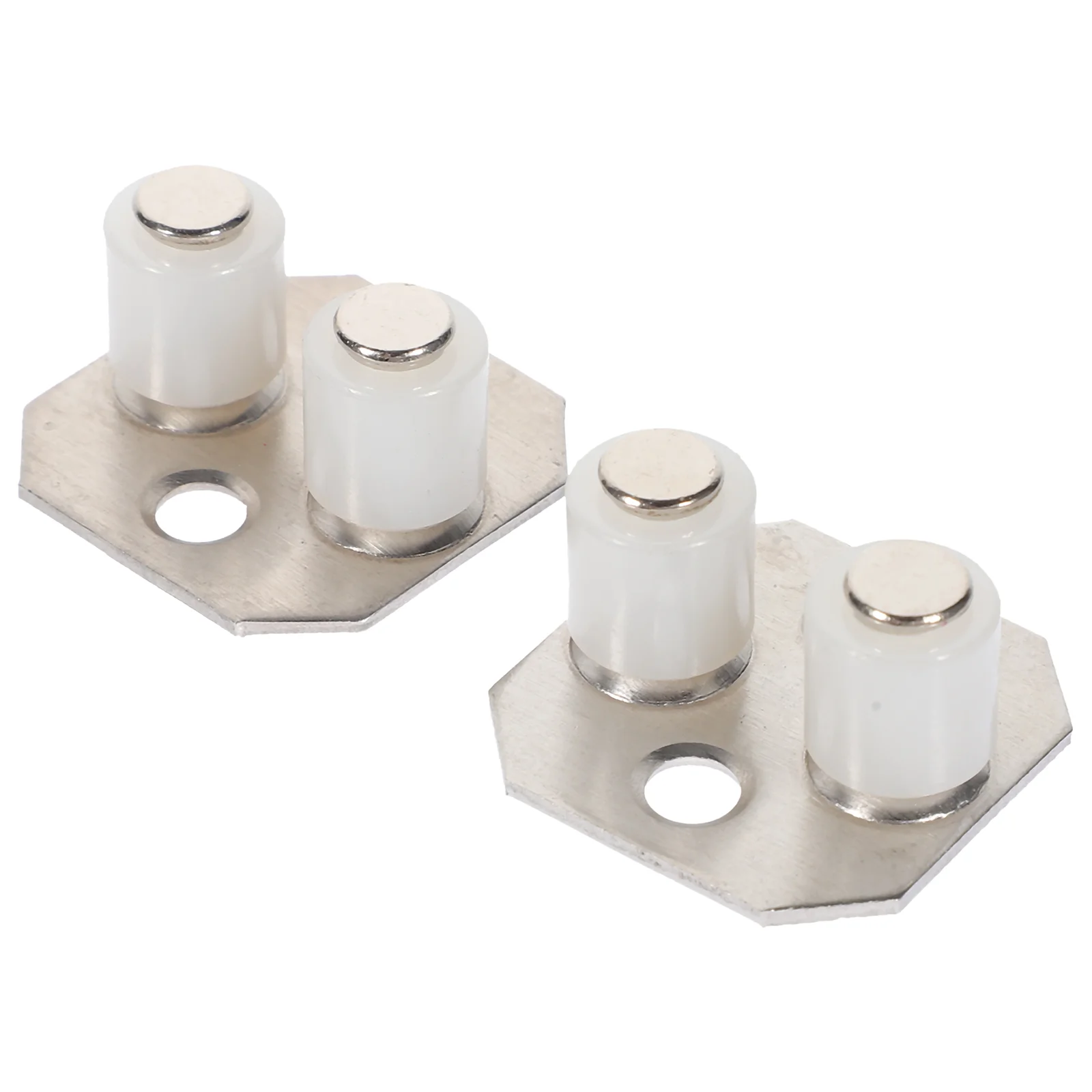 2 pz porta scorrevole Barn Rails guida inferiore del pavimento Guide in legno tappo per Hardware dell'armadio in acciaio