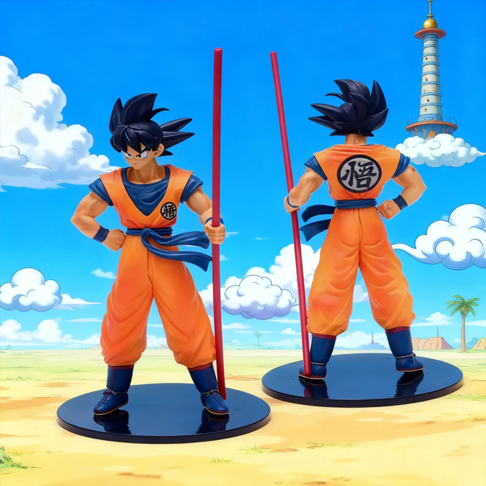 Hot Dragon Ball Son Goku Super Saiyan Anime Figure 22cm Goku DBZ Action Figure Model Gifts Collectible Doll Kids Birthday Gift