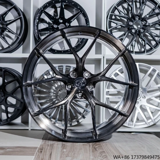 

Factory Direct Sale with Brushed Dark Grey Finishing 19/20 Inch 5*112 and 66.6 Monoblock Forged Wheels for M2 G87