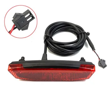 Ebike 후미등 LED 안전 경고 후방 램프 SM 방수 커넥터, E-스쿠터용, 케이블 길이 120cm, 36V, 48V Best5 Ebike 후미등 LED 안전 경고 후방 램프 SM 방수 커넥터, E-스쿠터용, 케이블 길이 120cm, 36V, 48V Best5