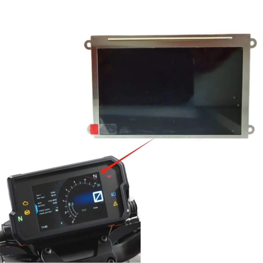 5 inch LCD Display For KTM Duke 390 2018-2022 Instrument Speedometer Odometer Screen Repair