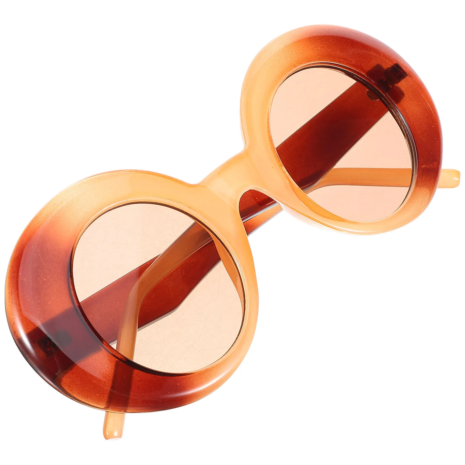 

1Pair Funny Sunglasses Oval Party Photo Props Summer Sparkling Glasses for Women Party Sunglasses