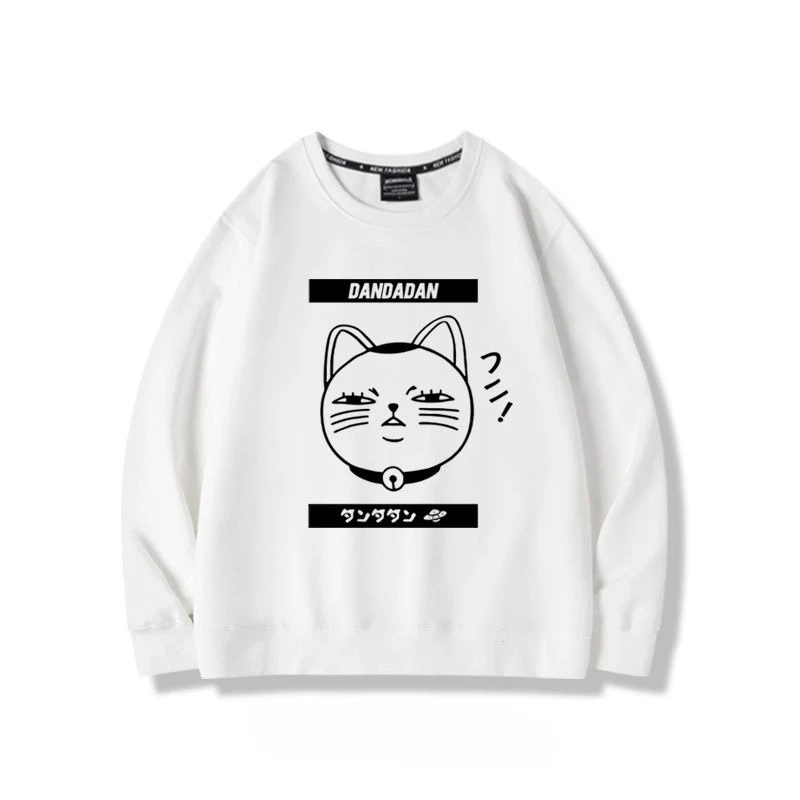 Anime Dandadan Character  Unisex O-Neck Top  Warm Comfortable Fashion Streetwear  Warm Comfortable Street Style Essential