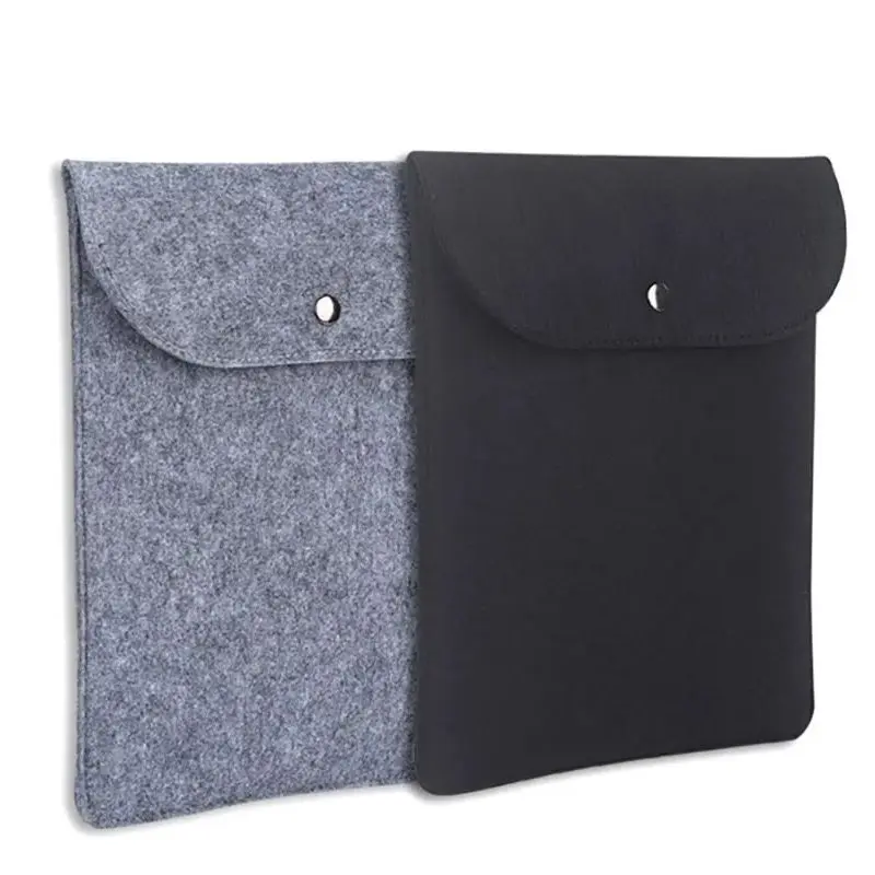 Soft Felt Tablet Storage Bag Portable Tablet E-books Case Protective Cover Charger Mouse Mobile Phone Storage Bags Tablet Cover