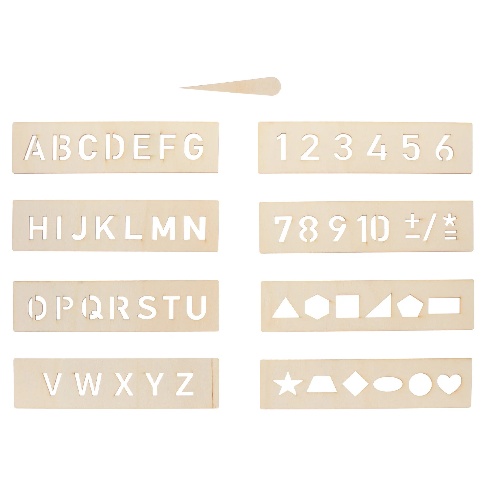 

1Set Education Tracing Board Wooden Hollow Writing Practice Board for Toddlers Preschoolers Learning Playthings Recognition