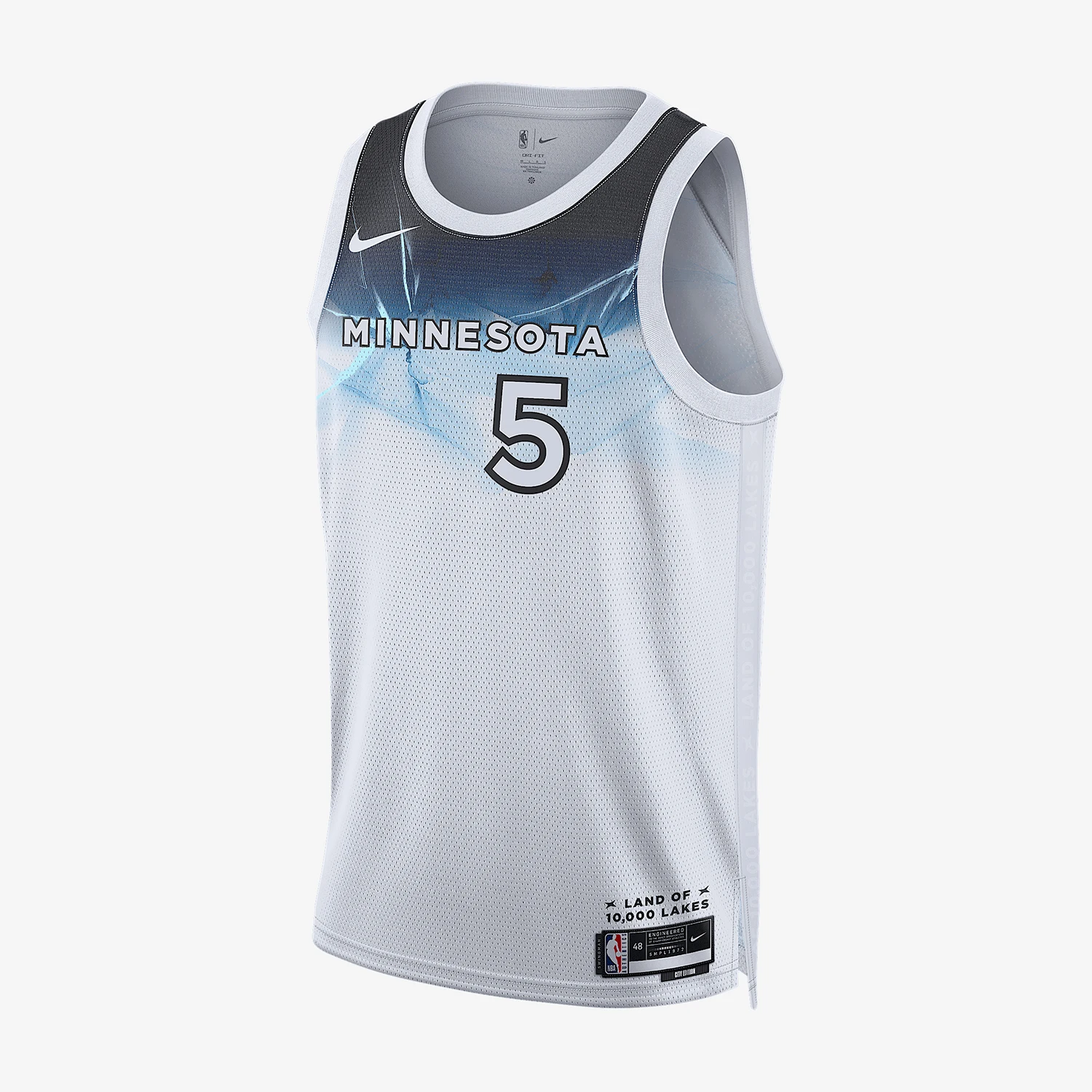 

Nike genuine Winter New Men's Breathable Basketball Jersey FQ4350-100