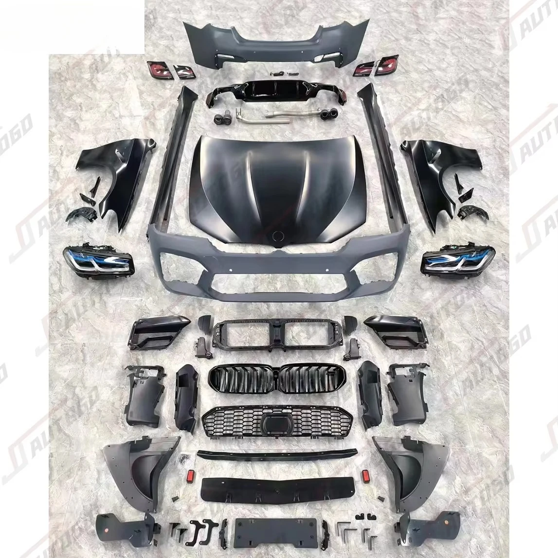 

Factory Hot Sale Body Kit for 5 Series 525i 528i 530i 535i 540i 550i F10 2010-2017 Update to Sport 2021+ G30 LCI M5 Style