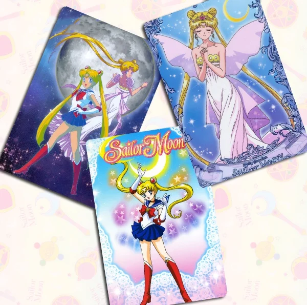 20pcs/set Sailor Moon Hino Rei Tsukino Usagi Chibiusa Animation Characters Bookmark Anime Classics Game Collection Cards Toy