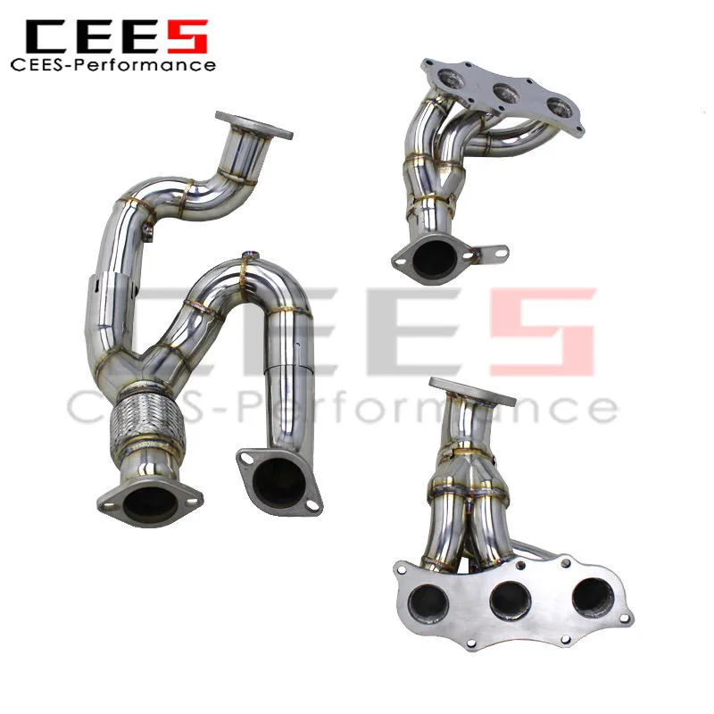 

Коллектор коллектора двигателя CEES для Lotus Exige V6 3.5T 2012-2019, производительность из нержавеющей стали, автозапчасти для гоночных автомобилей, выхлопная система