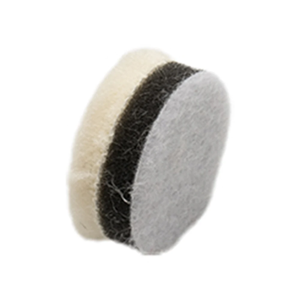 

Set of 30 Wool Polishing For Pads for Car Polisher and Glass Buffing Tools 25mm Inch Diameter Suitable for Surface Polishing