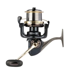 Fishing Reel Spinning Surfcasting Reel Full Metal 8000 10000 12000 Badge Reel 5+1BB Saltwater Reel Gear Wheel Carp Fishing