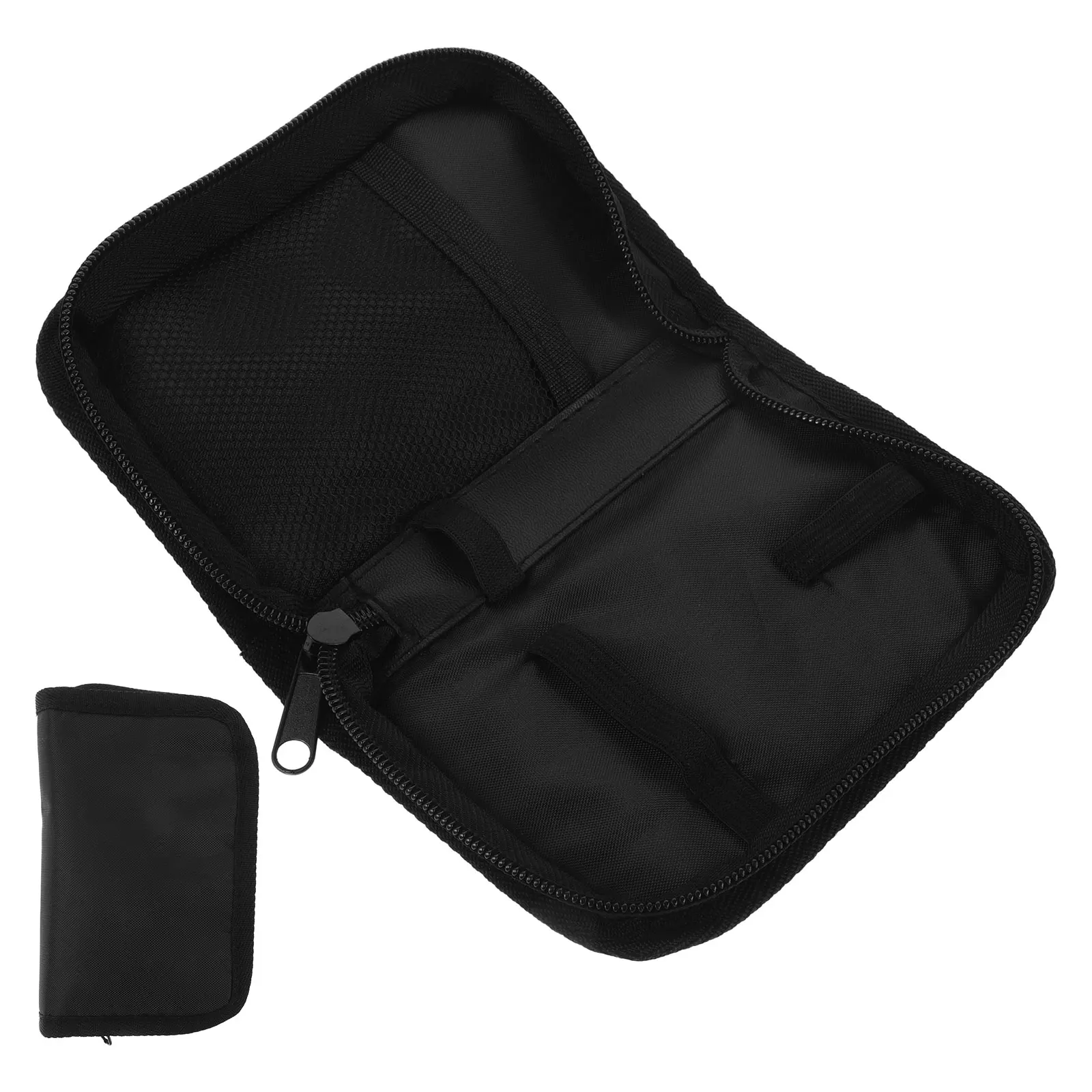 

1pc Portable Glucose Monitor Storage Pouch Storage Case Glucometer Carrier Bag Carrying Case Organizer