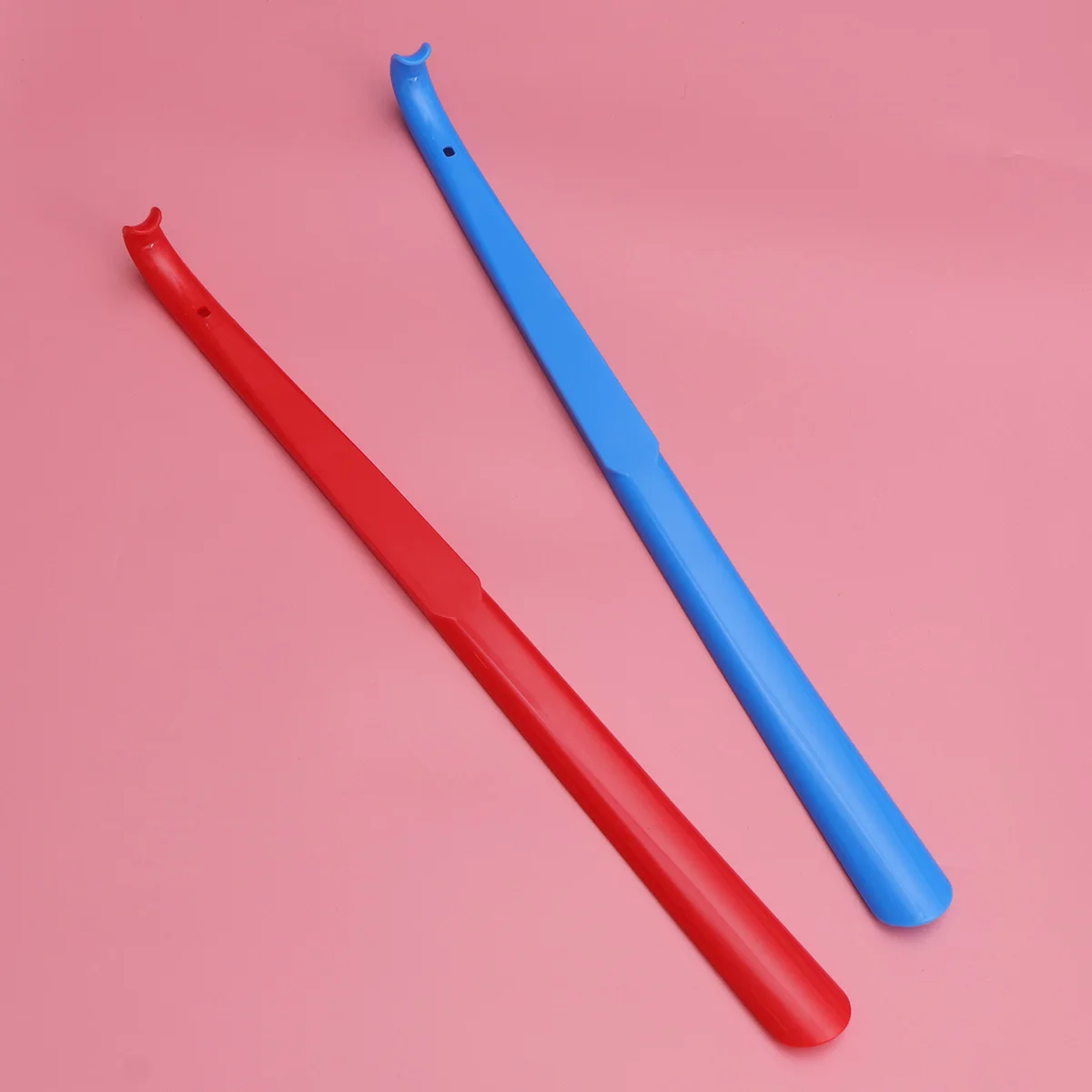 

3pcs 58Cm Plastic Horn Lightweight Ergonomic Shoe Lifter For Home Office Shoe Removal Helper Men Women Seniors