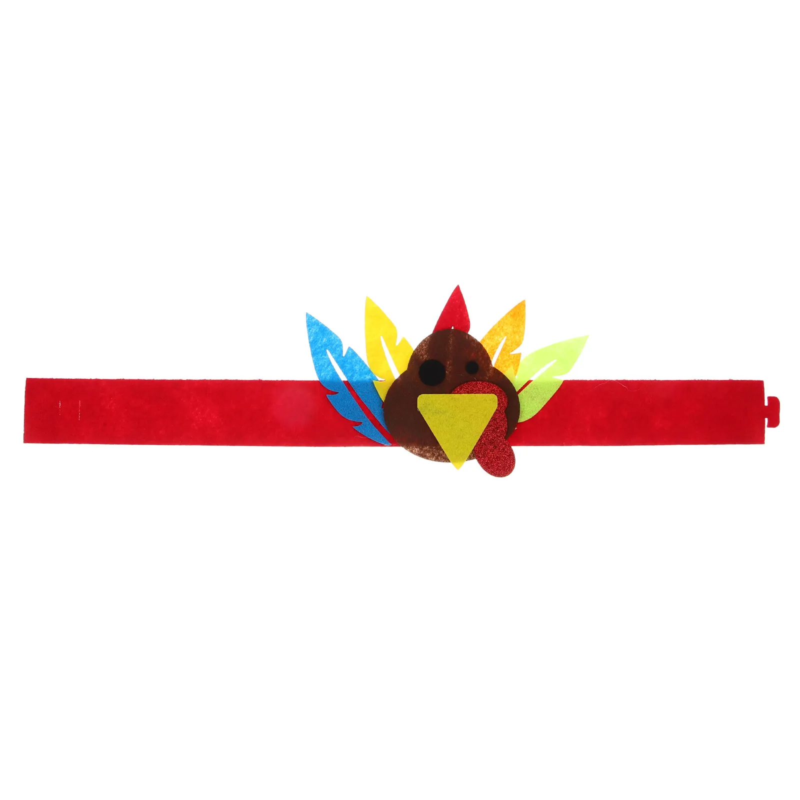 Thanksgiving Turkey Headband Soft Colorful Turkey Drumstick Hair Hoop Thanksgiving Party Hair Accessories Festival Party