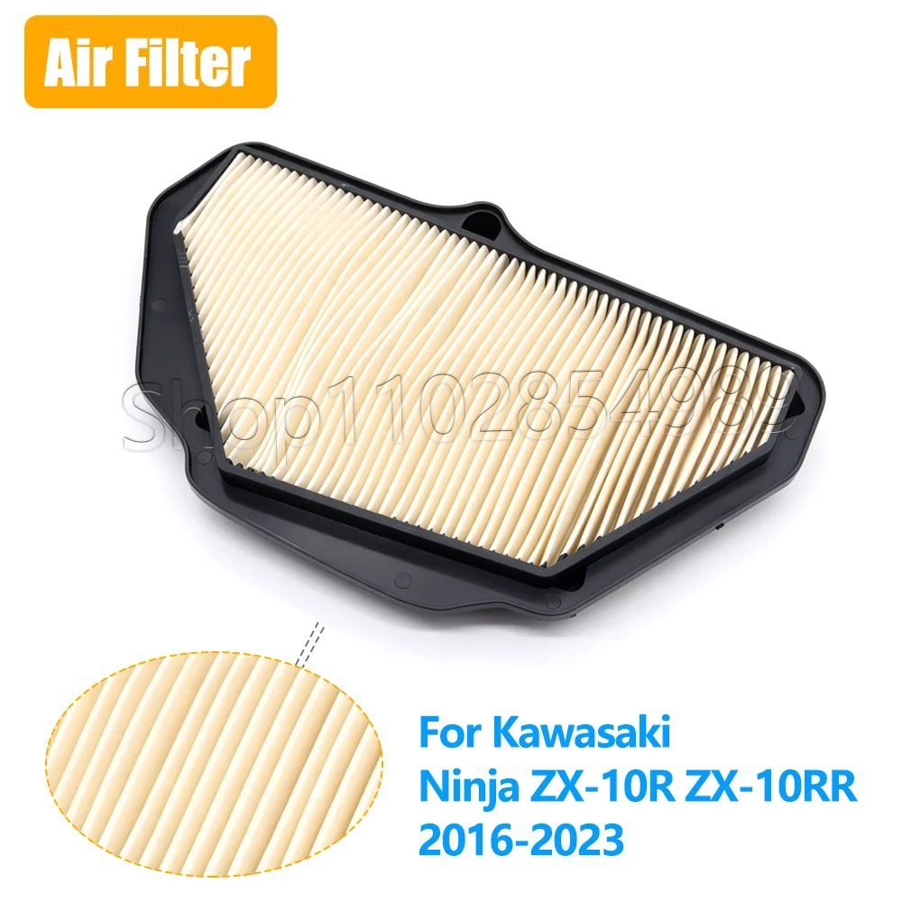 For Kawasaki Ninja ZX-10R ZX-10RR ZX1000 ZX10R ZX10RR ABS 2016-2023 Motorcycle Accessories Air Intake Filter Cleaner Element