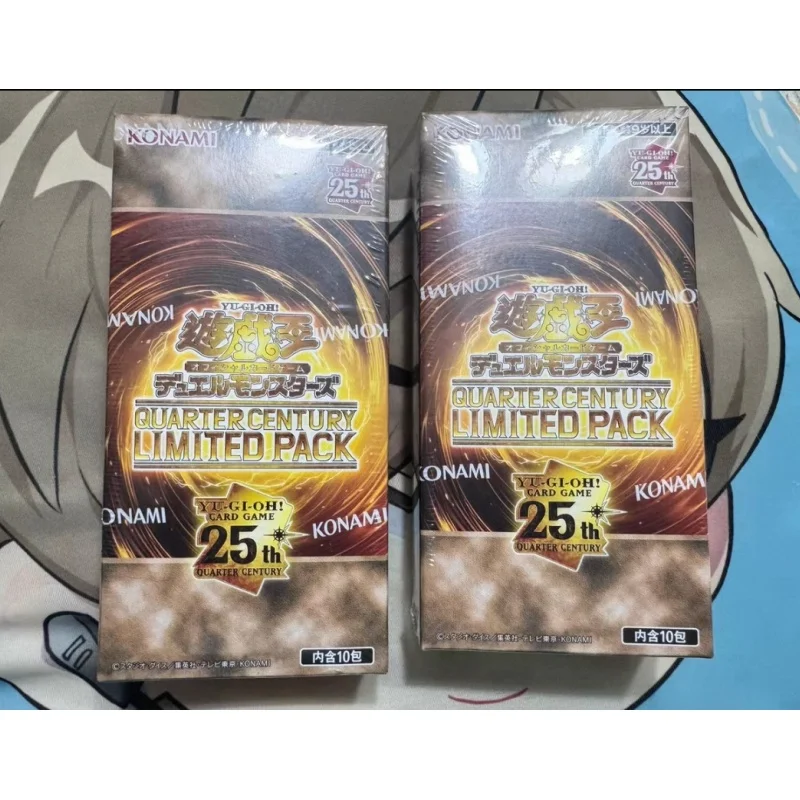 

New Sale YuGiOh Card Game 25th QCLP Quarter Century Limited Pack Serise Japanese Version Booster Collection Surprise Cards Gifts