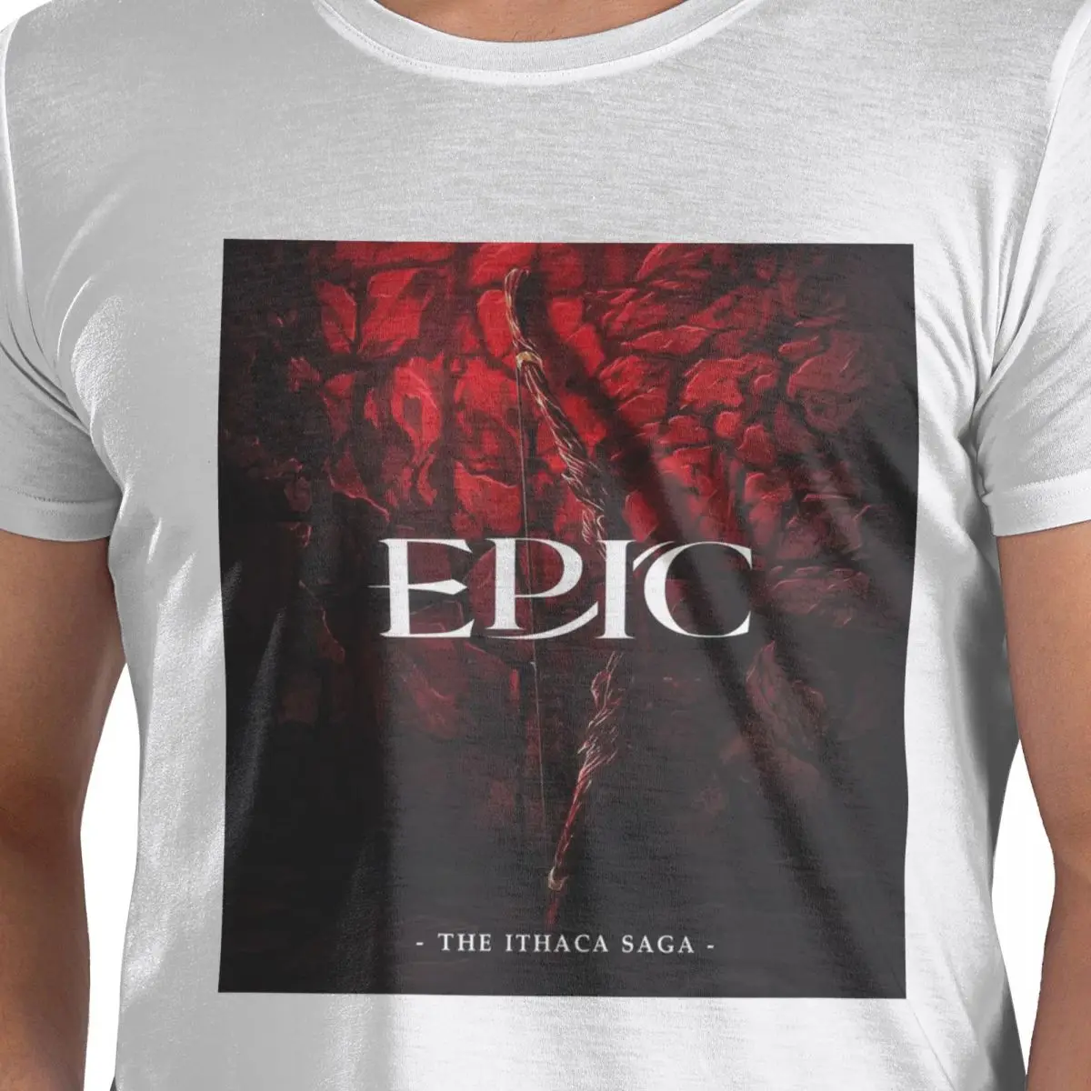 

Epic The Musical The Ithaca Saga, футболка из 100% хлопка, мужские модные футболки, мужские футболки с круглым вырезом и коротким рукавом, S-6XL