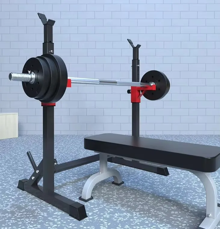 

Tough Space Saving Fitness Frame Simple Bench Press Matching Stand Rental House Gym Use Half Squat Rackpromote sales