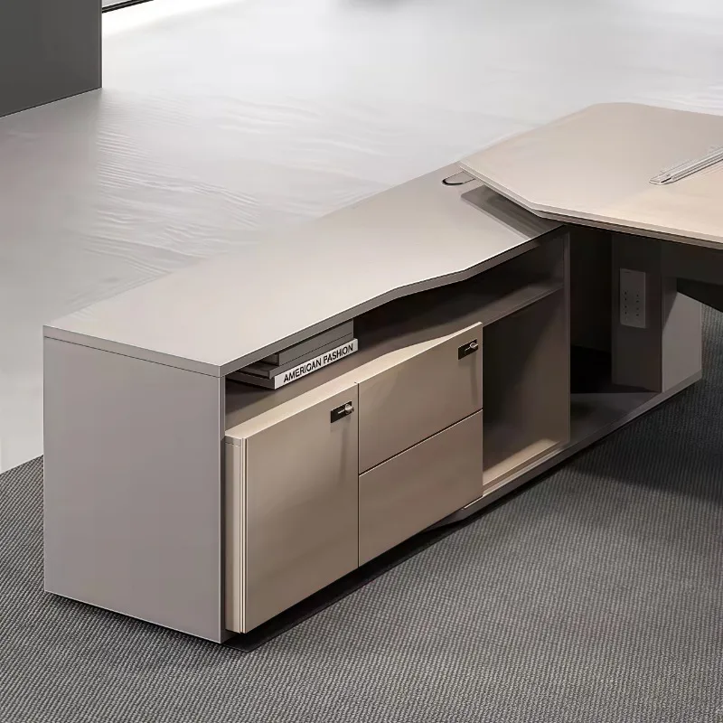 

Desk Luxury Storage Mobile File Cabinet Home Room Business Muebles De Escritorio Newtral Table Offices Study Room Desk Furniture