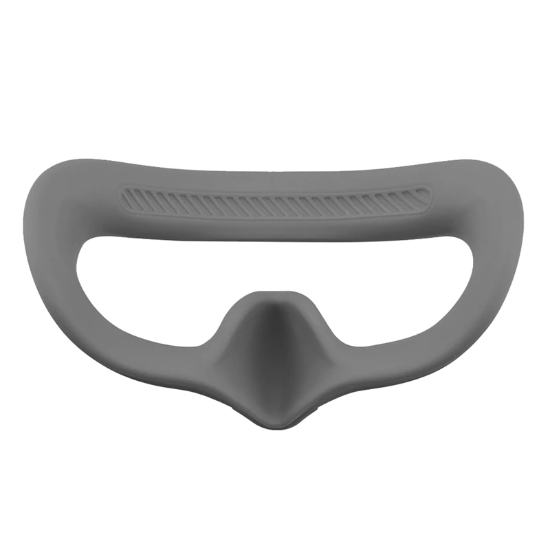 Almohadilla de máscara para gafas de vuelo, almohadilla de protección para gafas Avata/FPV V2, accesorio de repuesto de placa facial ajustable, color gris