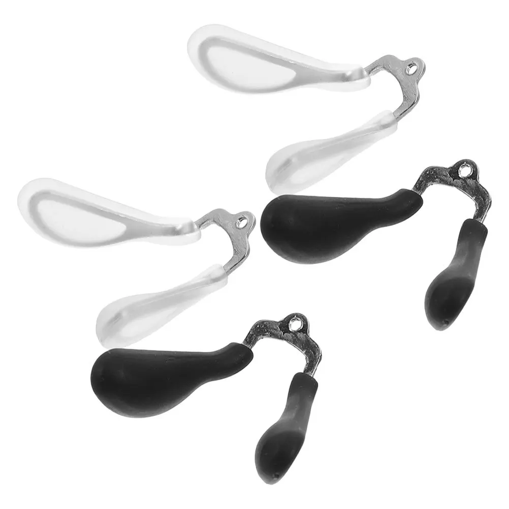 

4Pcs Soft Silicone Nose Pads for Childrens Eyeglasses Anti Slip Metal Core Reinforced Stable One Piece Design DIY