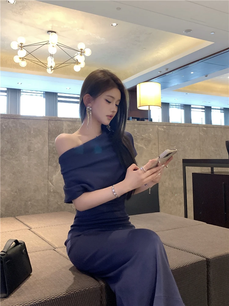 Kleider für Damen, Frühling 2022, langärmelig, Winter, Samt, Satin, Seidenfutter, Tüll, Gaze, Maxi, bodenlang, plissiert, Chiffon, transparent, sexy