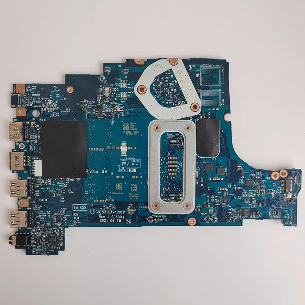 LA-K001P For Dell Inspiron 3505 Motherboard CPU R3 R5 R7 CN-0GWD64 GWD64 DRFWY 0DRFWY 100% Test OK