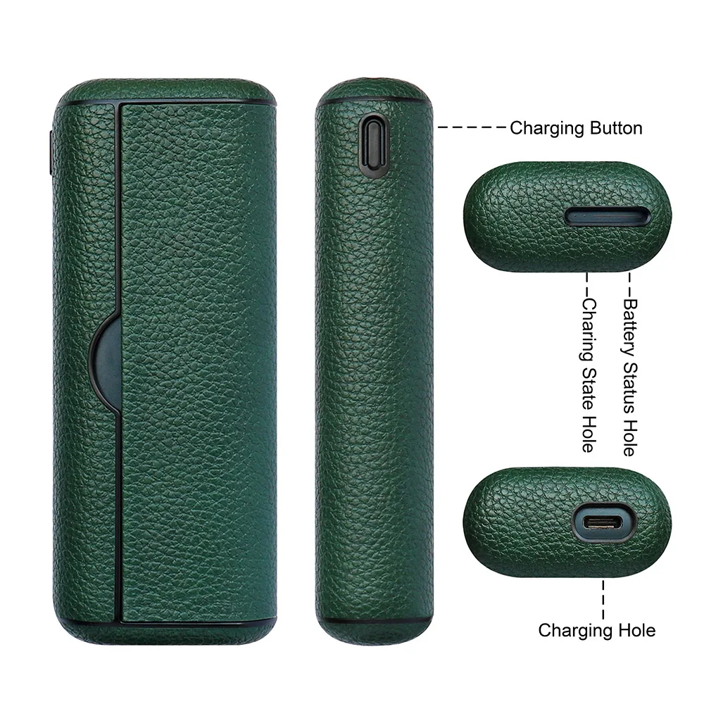 PU leather protective case is suitable for PRIME. It is a fashionable and trend protective accessory for electronic cigarettes.