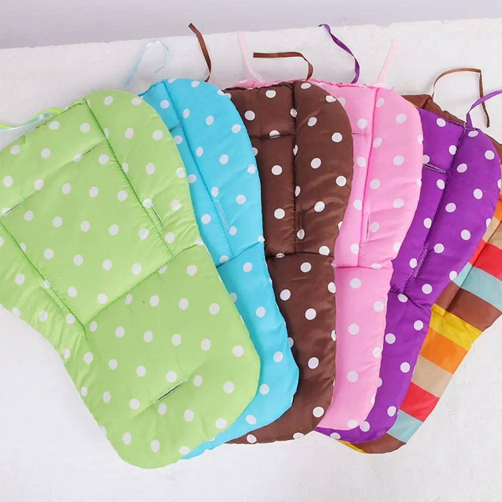 Feeding Chindren Cotton Cart Mat Seat Cushion Chair Pad Dot Liner Cotton Mat Stroller Cushion Stroller Mat Stroller Accessories