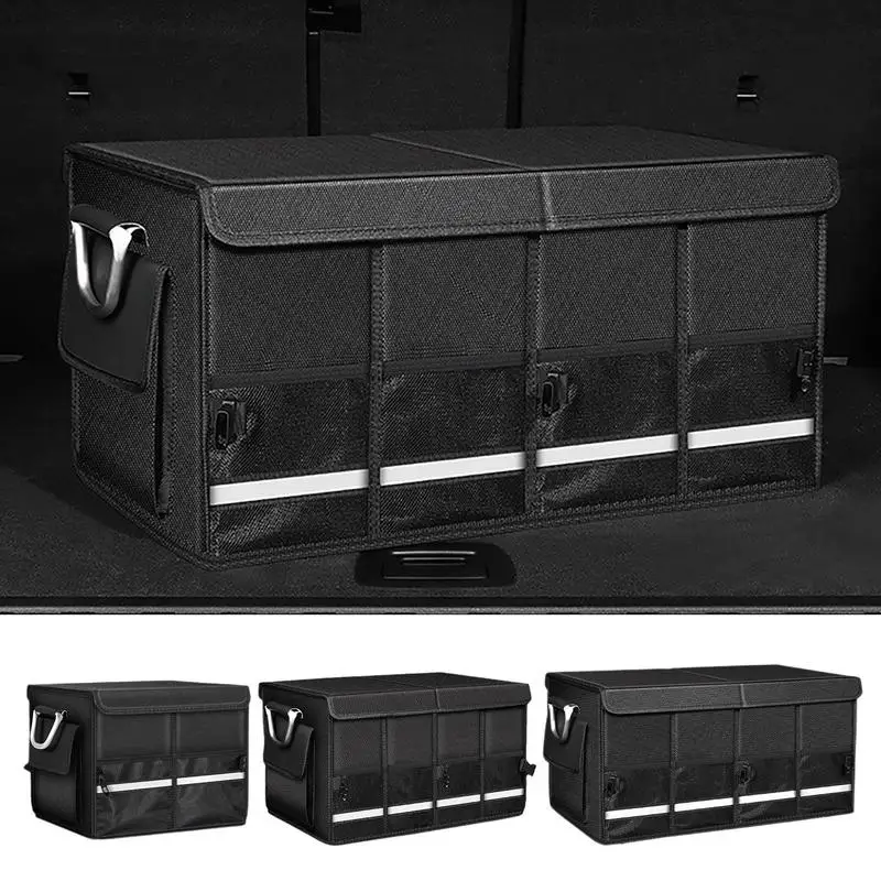 Portatile pieghevole Auto Car Trunk Organizer Car Trunk Organizer pieghevole Storage impermeabile Durables Multi Storage Tool Auto Box