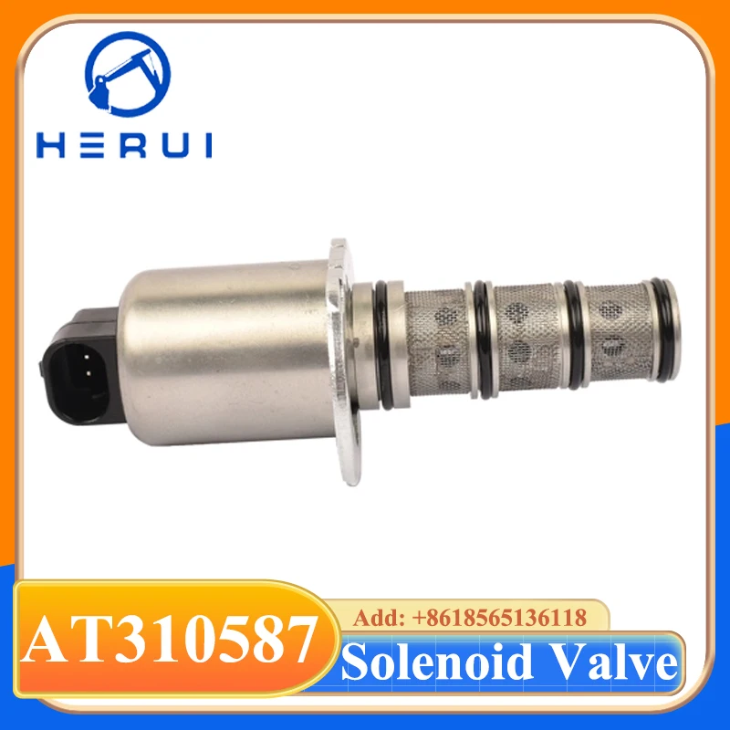 AT310587 New Hydraulic Solenoid Valve For Tractor 210LE 315SJ 310J 410J 325J 210K