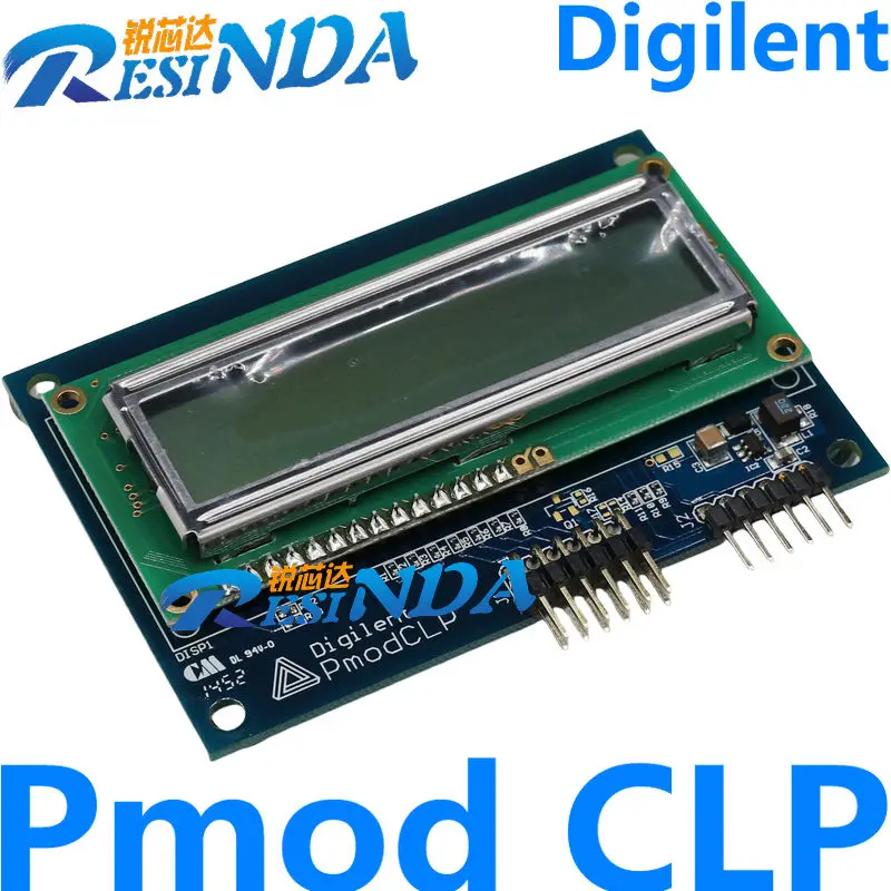 

Digilent Pmod CLP 16×2 символьный ЖК-модуль 8-битная плата разработки интерфейса параллельных данных